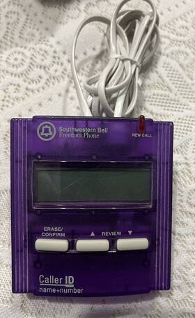 Southwestern Bell Fm112llcs Freedom Phone Caller Id Purple