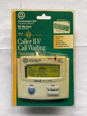 Southwestern Bell Fm147 Caller Id Call Waiting 68 Memory Freedom Phone New Nos
