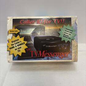 The Tv Messenger Tnm100r Vintage Caller Id Display Unit Trinexus Retro Tech Cib