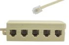 Vw-tls5j Vital Wave Technology Home Telephone Modular Outlet Landline Jack Cable