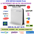 Mf256 Zte Router Inal Mbrico De Alta Velocidad Liberado Unlocked