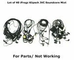 Lot Of 40 Ifrogz Klipsch Jvc Soundcore Mixt Headphones For Parts/ Not Working. Fixed Price $59.90.