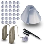 Gn Resound Hearing Aid Domes Sure Fit Tulip Gray Split 30 Pcs, Grey. Fixed Price $52.99.