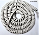 2-PACK Off White 25FT At&t Phone Long Handset Cord 100 130 620 690 700 722 821. Fixed Price $15.49.