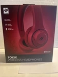 Ifrogz Toxix Wireless Bluetooth Headphones Red New Sealed Ear. Fixed Price $18.25.