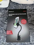 Macally Mgrip Suction Cup Holder For Ipod / Iphone And Portable Players, Black. Fixed Price $10.00.
