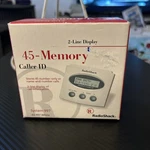 Radio Shack 45-MEMORY Caller Id 43-997 White Nib Line Display. Fixed Price $18.99.