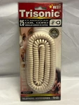 Vintage Trisonic 25-FT Modular Coil Phone Cord (TS-625) Ivory New And Sealed!. Fixed Price $9.99.