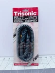 Trisonic TS-625 , 25-FT White Modular Coil Cord Black. Fixed Price $7.00.