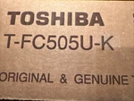 Toshiba TFC505UK High Yield Black Toner Cartridge. Fixed Price $55.00.