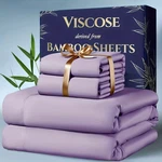 Sheet&joy Bamboo Cooling Bed Set 4PCS Soft Deep Pocket Luxury. Fixed Price $18.00.