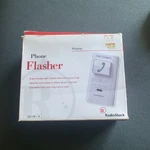 Radio Shack Phone Flasher Strobe Light Ringer 43-178. Fixed Price $12.00.
