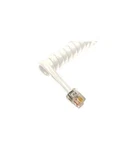 Cablesys 1200WH GCHA444012-FWH / 12' White Handset Cord. Fixed Price $15.38.