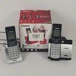 Vtech CS6929-26 Cordless Phone System Red Answering Callerid Handsets Tested. Fixed Price $24.95.