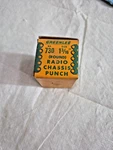 Greenlee No. 730 Round Radio Chassis Punch &3/16 Nos Box Vintage. Fixed Price $34.99.