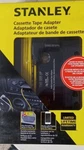 Stanley Cassette Tape Adapter Wired Black/yellow 1909551 ST2 Phones/cd. Fixed Price $12.17.