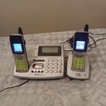 At&t Cordless Phone Base Handset Model# EP5995 5.8 Ghz, Hookups Included. Fixed Price $18.88.