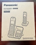 New Open Box Panasonic KX-TGD832M Two (2) Handset Answering Machine. Fixed Price $34.99.