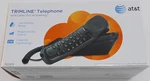 At&t Trimline Telephone Black (TR1909) 13 Number Memory Display Dialnew Open Box. Fixed Price $15.12.