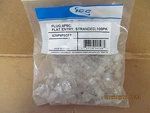 Icc Plug, 6P6C, Flat Entry, Stranded, 100PK ICMP6P6CFT. Fixed Price $25.99.