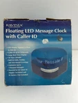 Ravina Clock Company Floating Led Message Nos Tested Item # 604921. Fixed Price $13.50.