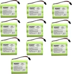 10PCS Batteries For Panasonic Kx-fp Kx-tc Kx-tg Series Phone P-P504 P-P510. Fixed Price $110.95.