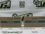 Sharp FO-50ND Black Toner Cartridge New In Open Box Condition Lot Of 2. Fixed Price $53.99.