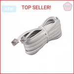Audiovox TP231WHN Modular Line Cord, White, 15-FEET. Fixed Price $8.27.