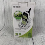 Uniden EXI8560 5.8 Ghz Single Line Cordless Phone New Sealed. Fixed Price $39.99.