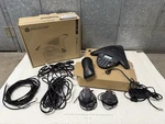 Polycom Soundstation Vtx 1000 Conference Phone W/ 2 Ext Mics & Power Supply. Fixed Price $379.00.