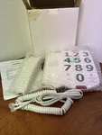 Future Call Amplified Big Button Phone - Hard Of Hearing Nib. Fixed Price $25.00.