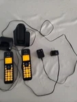 Panasonic Cordless Handset (2) KX-TGCA35 W/ Base KX-TGC350 & PNLC1073. Fixed Price $54.95.