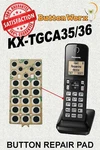 Panasonic Keypad Button Repair Kit KX-TGCA35 KX-TGCA36 KX-TGC352B KX-TG633SK. Fixed Price $7.50.