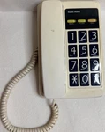 Radio Shack 43-804A Trimline Corded Telephone White Redial Flash Hold. Fixed Price $59.00.