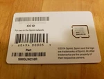 Sprint Mobile SIMGLW216R Micro Card. Fixed Price $14.99.