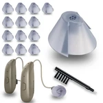 Gn Resound Hearing Aid Domes Sure Fit Tulip Gray Split Rub Piece He.... Fixed Price $26.77.