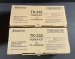 (2) Genuine Kyocera Mita TK332 Toner Kits For FS-4000DN Black New. Fixed Price $39.99.