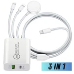 Magnetic Charging Usb-c Cable Charger For Apple Watch/iphone 11 12 13 14. Fixed Price $9.80.