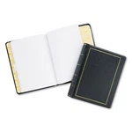 Wilson Jones Looseleaf Minute Book Black Leather-like Cover 250 Unruled 8 1/2X11. Fixed Price $248.71.