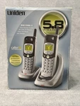 Uniden DXI5586-2 5.8 Ghz Dual Handsets Single Line Cordless Phone New. Fixed Price $24.99.