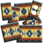 Latin Southwestern Country Light Switch Outlet Wall Plate Room Folk Art Hd Decor. Fixed Price $19.79.