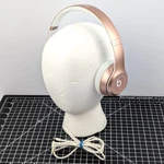 Beats SOLO2 Wireless On-ear Headphones Tested Rose Gold & White Model B0534. Fixed Price $39.99.