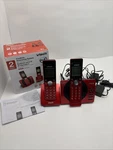 Vtech CS6929-26 Cordless Phone System Red Answering Callerid Handsets Tested. Fixed Price $25.29.