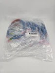Pack Of 25X Allen Tel Modular Category Patch Cord 5FT CAT6 Blue AT1605-BU. Fixed Price $45.99.