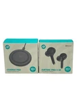 Ifrogz Airtime Pro 2 Truly Wireless Earbuds W/ Charging Pad Black. Fixed Price $19.99.