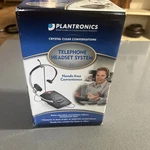 New In Sealed Box. Plantronics S11 Telephone Headset Silver Black Headband. Fixed Price $21.24.