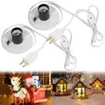 Blow Mold Light Kit Replacement With Switch, E26/E27 Cord Two Fuse For C.... Fixed Price $19.43.