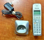 Panasonic Kx TGA421 Cordless Phone Handset With Charging Dock PNLC1041. Fixed Price $12.95.