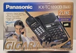 Vintage Panasonic KX-TC1890B Phone And Answering System 900 Mhz Dss Gigarange C3. Fixed Price $99.00.