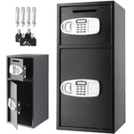 Uimoso 33" Strong Larger Digital Keypad Security Box W/ Safe Lock Money Jewelry. Fixed Price $127.99.